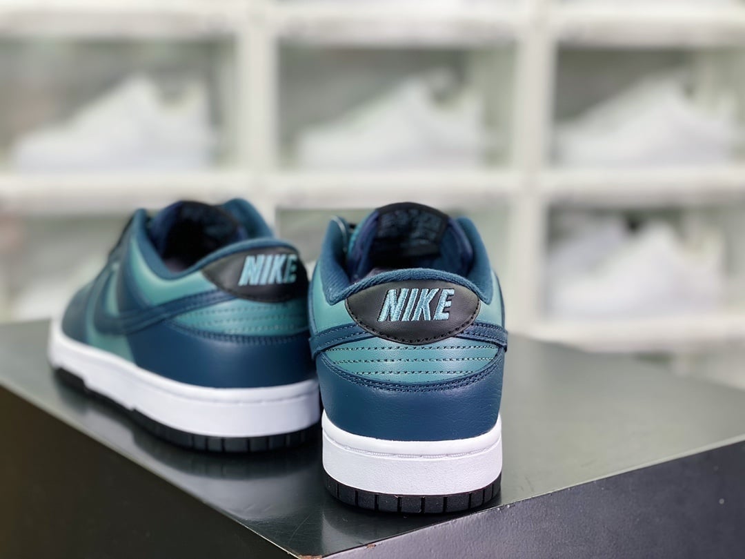NK Dunk Low Azul Exército Verde Menta - Vista 4