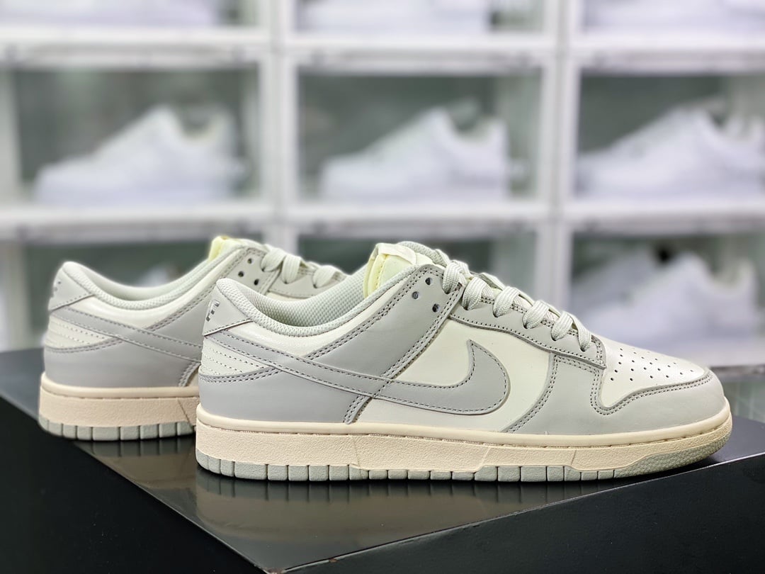 NK Dunk Low Couro Osso - Vista 2