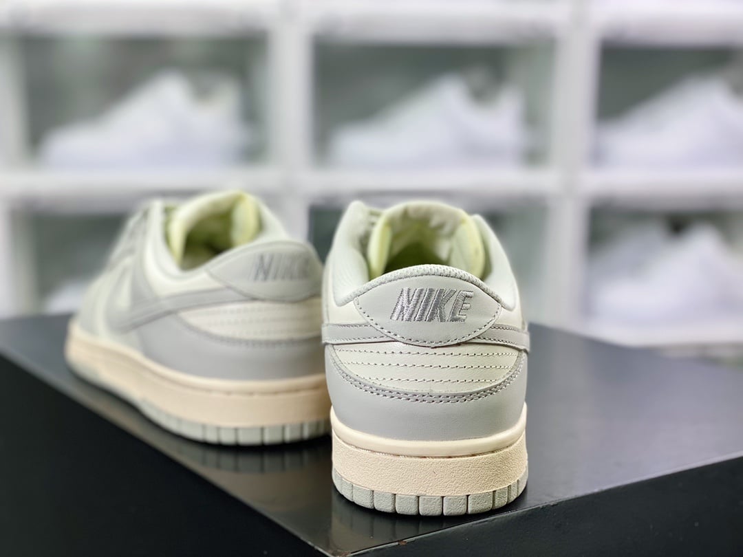 NK Dunk Low Couro Osso - Vista 4