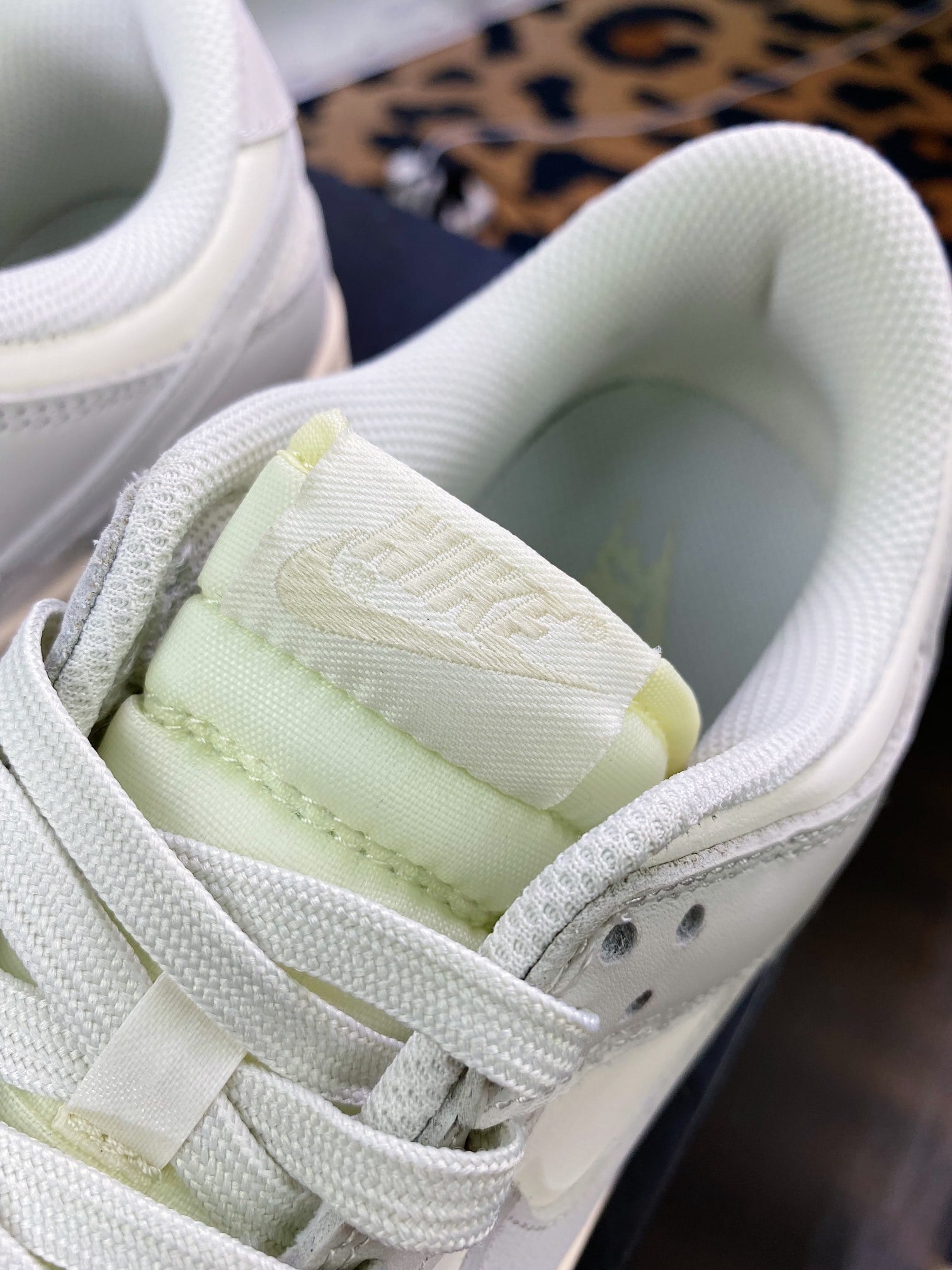 NK Dunk Low Couro Osso - Vista 7