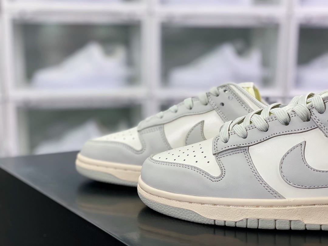 NK Dunk Low Couro Osso - Vista 8