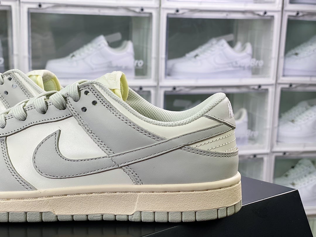 NK Dunk Low Couro Osso - Vista 9
