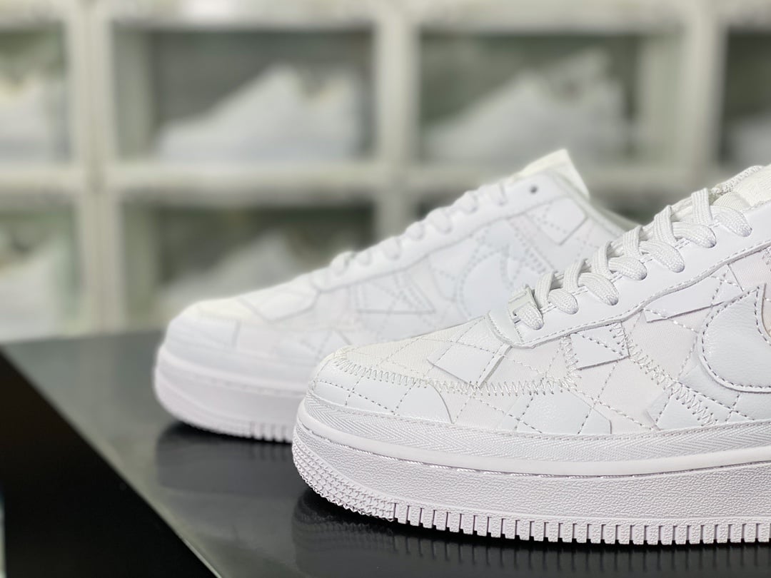 Nike Billie Eilish Branco com Detalhes em Tecido - Vista 8