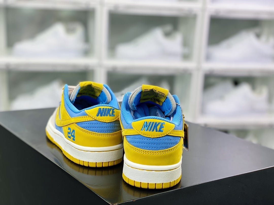 NK Dunk Low Kobe Branco e Amarelo 24 - Vista 3