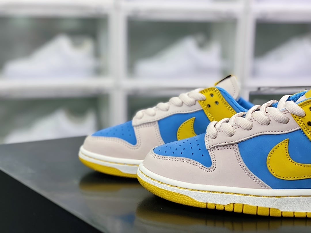 NK Dunk Low Kobe Branco e Amarelo 24 - Vista 8