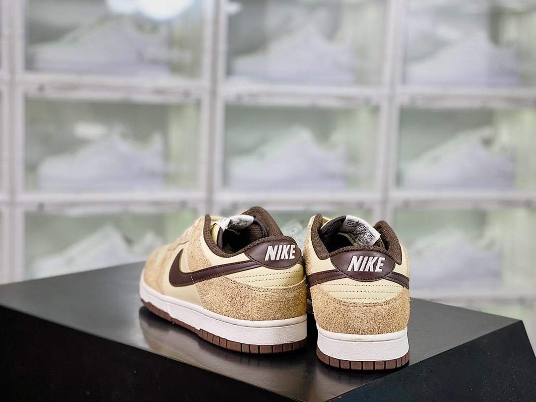 NK Dunk Low Creme e Castanho Leopardo - Vista 3
