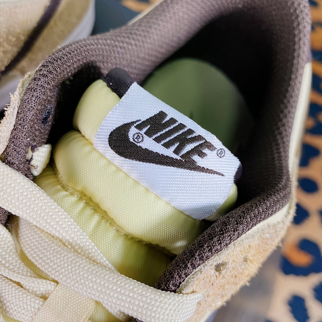 NK Dunk Low Creme e Castanho Leopardo - Vista 6