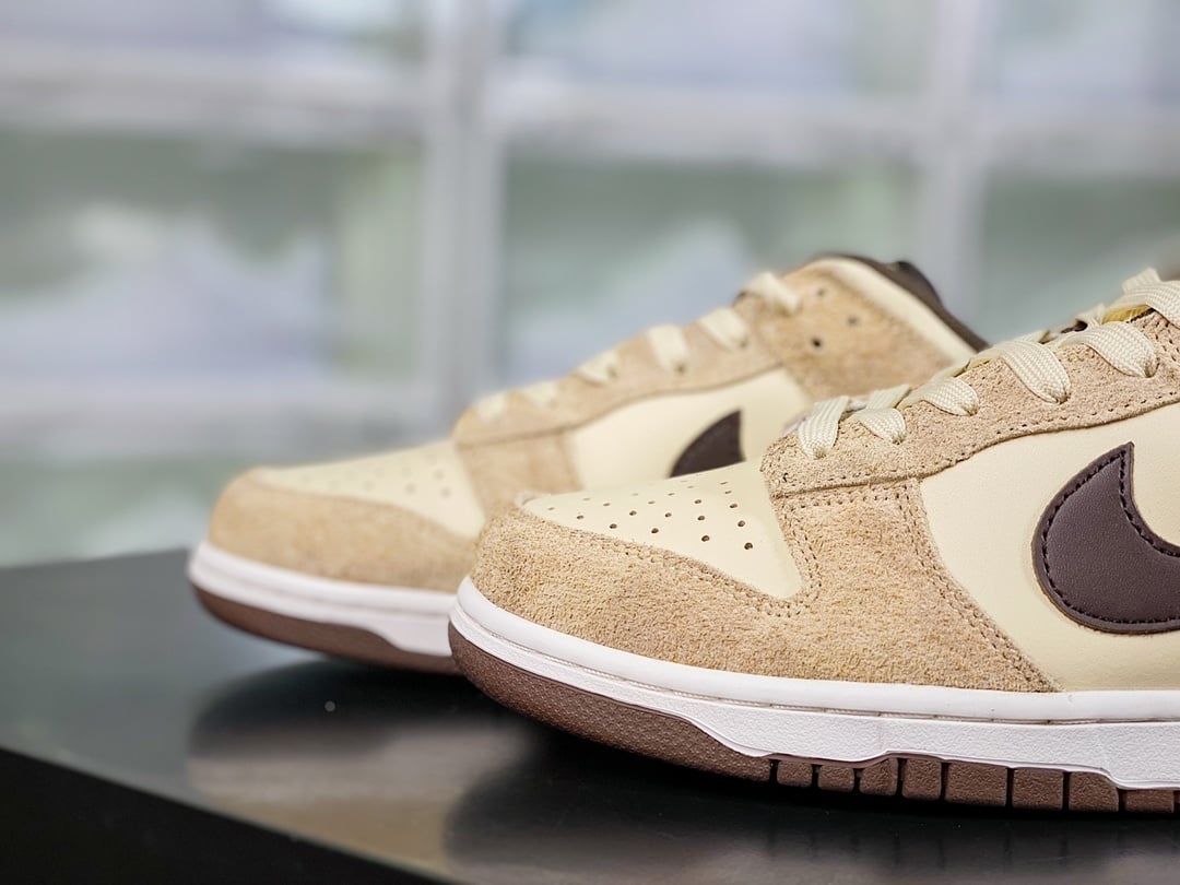 NK Dunk Low Creme e Castanho Leopardo - Vista 8