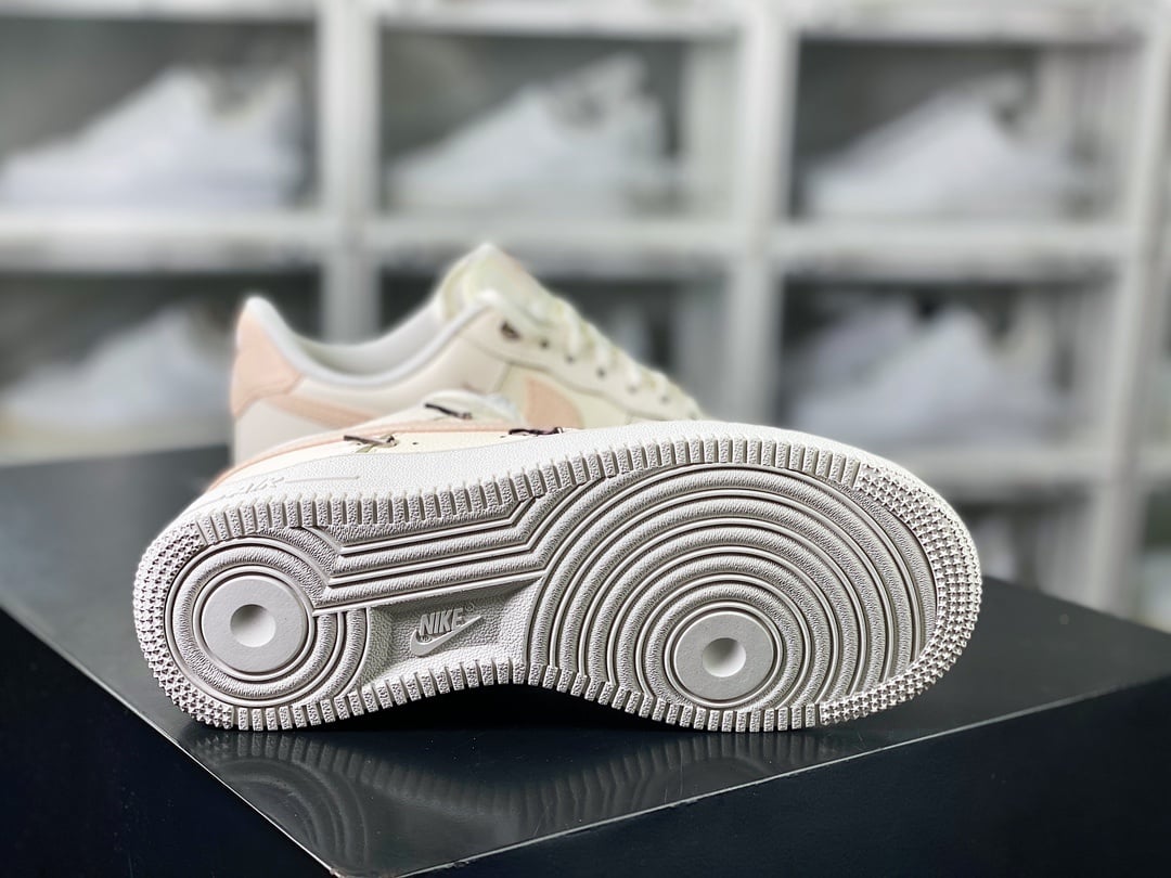 Nike Leather Creme, Rosa e Ouro com Quatro Hooks - Vista 5