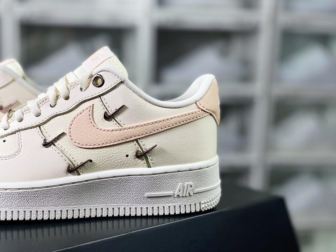 Nike Leather Creme, Rosa e Ouro com Quatro Hooks - Vista 9