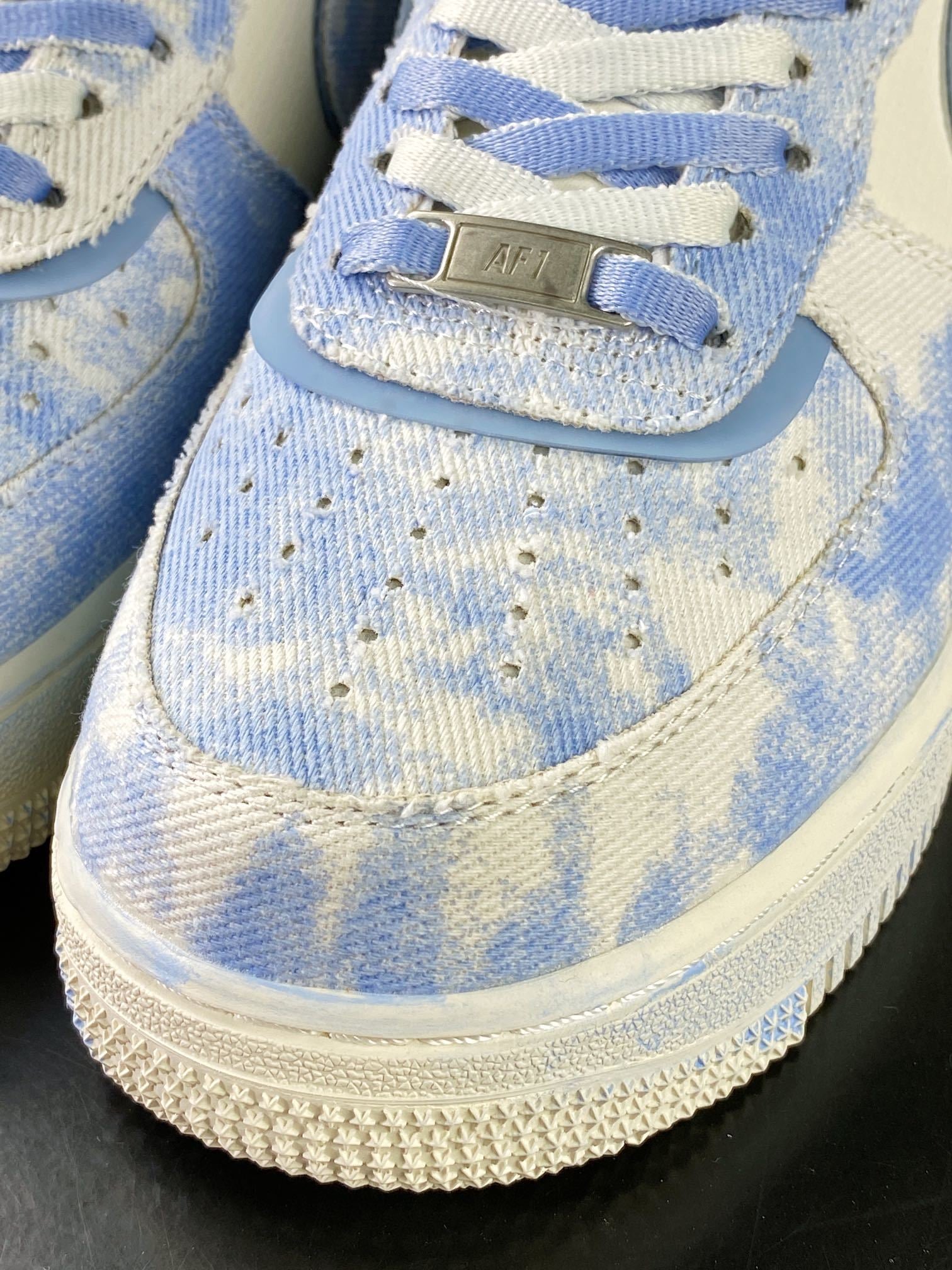 Nike Denim Creme e Azul Claro - Vista 6