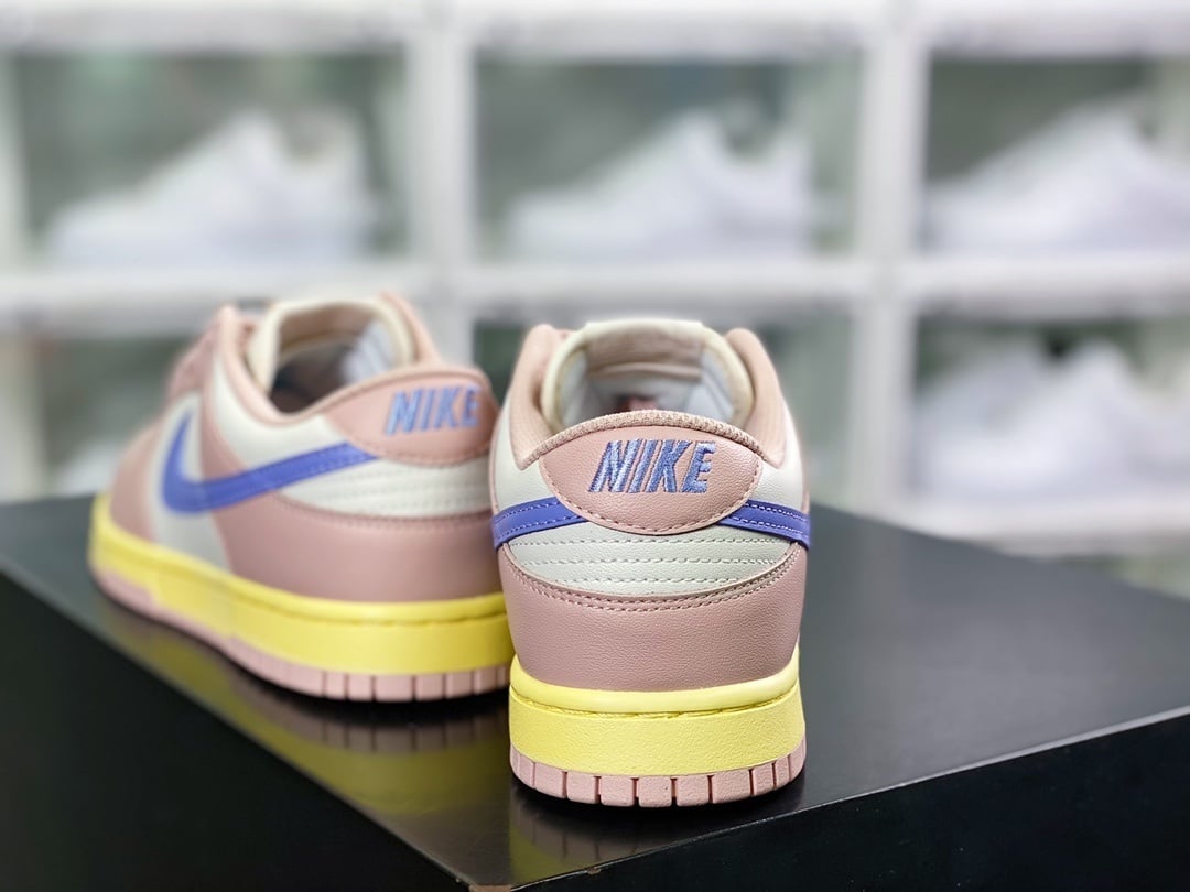 NK Dunk Low Rosa Leite Roxo LinaBell - Vista 4