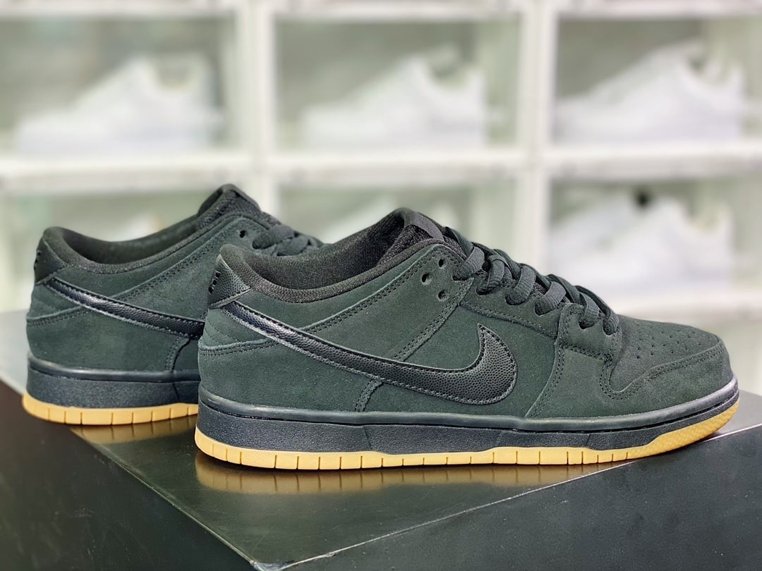 NK Dunk Low Camurça Black Mamba - Vista 2