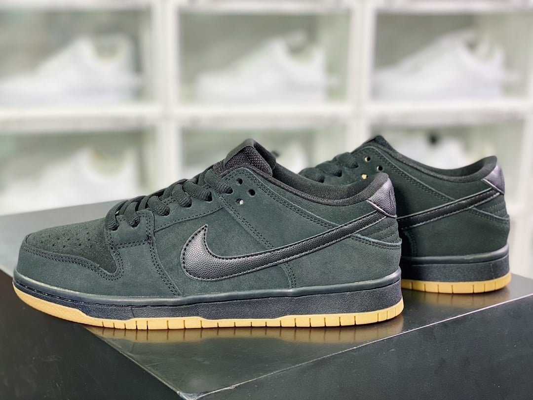 NK Dunk Low Camurça Black Mamba - Vista 3