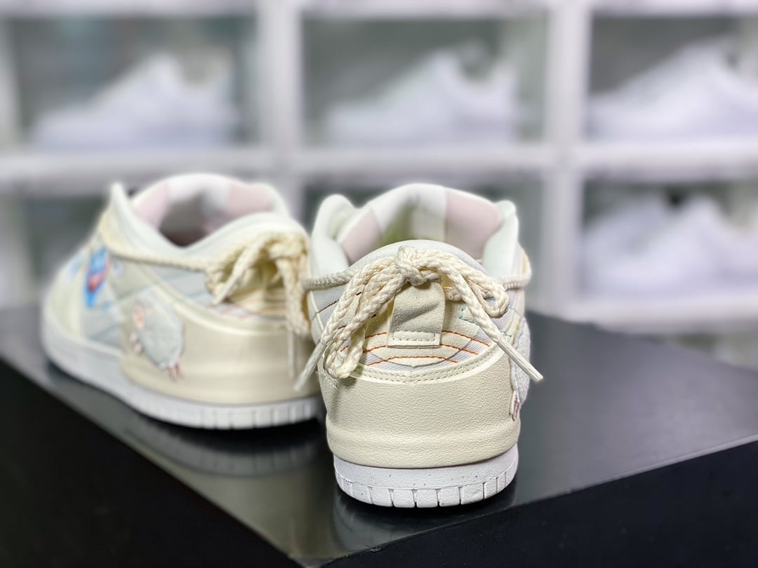 NK Dunk Low Azul Claro Nuvem - Vista 4