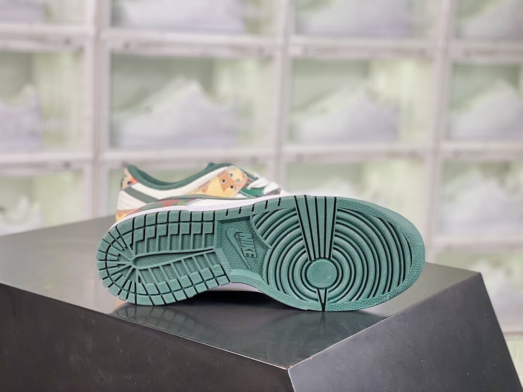 NK Dunk Low Camuflagem Assimétrica - Vista 4