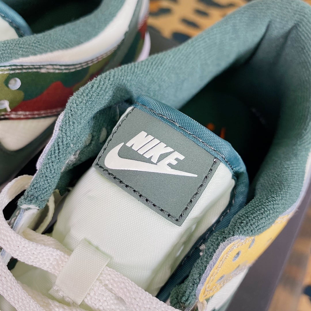 NK Dunk Low Camuflagem Assimétrica - Vista 6
