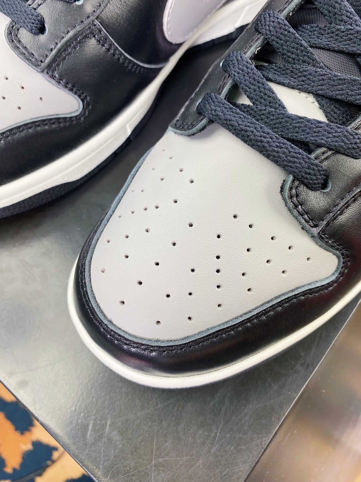 NK Dunk Low Cool Gray e Shadow Preto Cinza - Vista 5