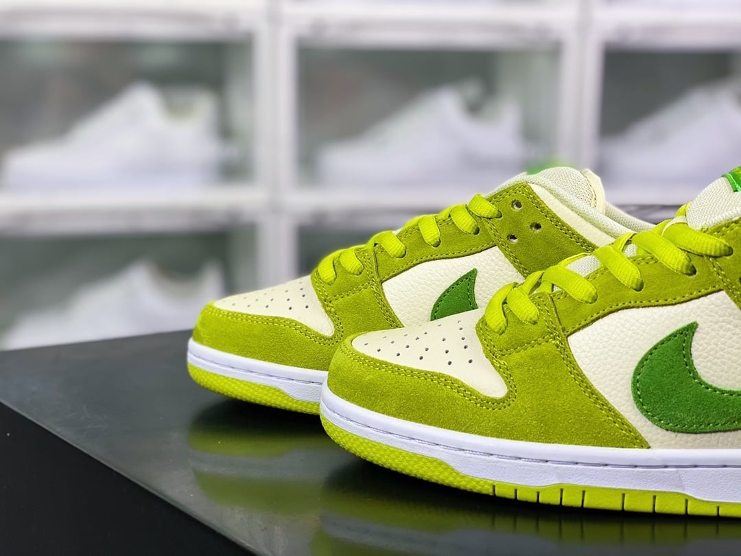 NK Dunk Low Green Apple - Vista 8