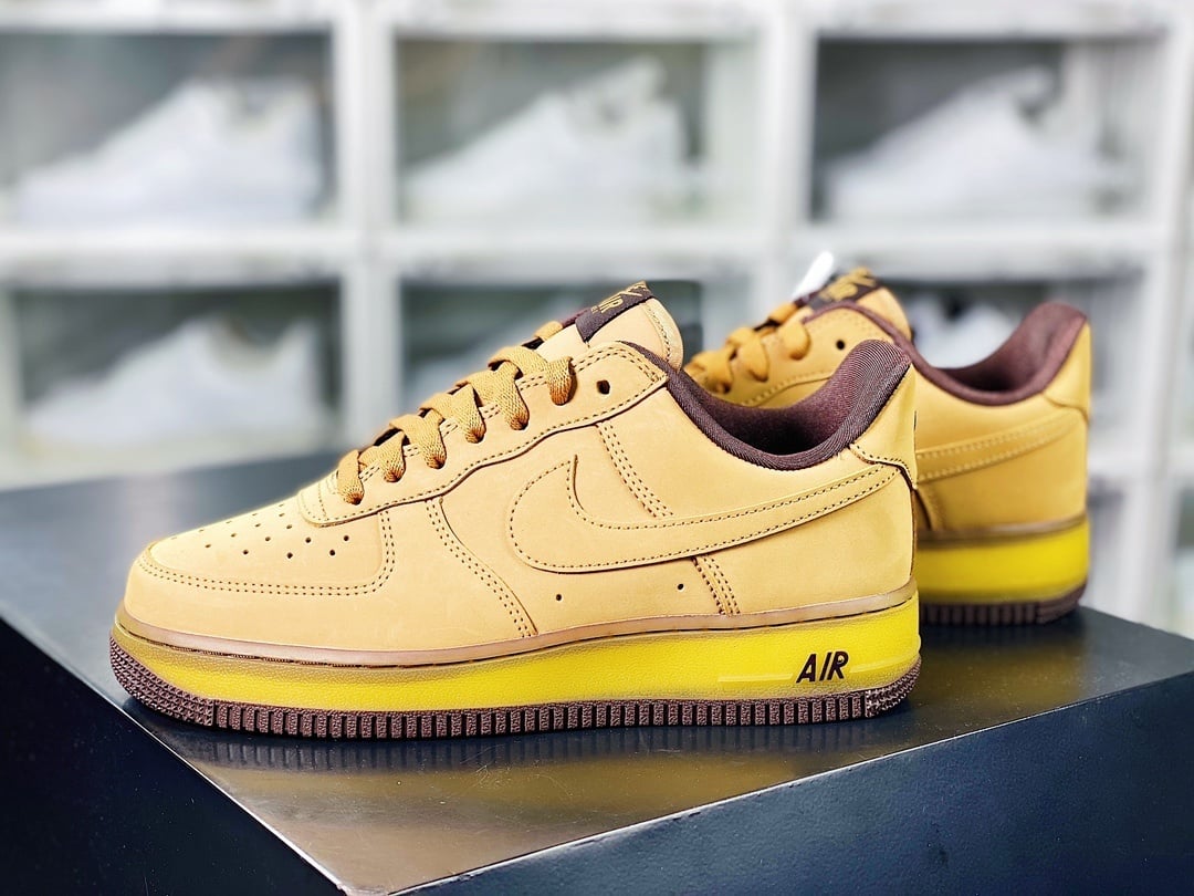 Nike Meia-Amarelo e Moca Semi-Transparente - Vista 2