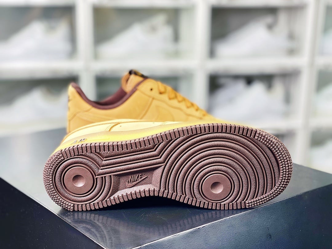 Nike Meia-Amarelo e Moca Semi-Transparente - Vista 5