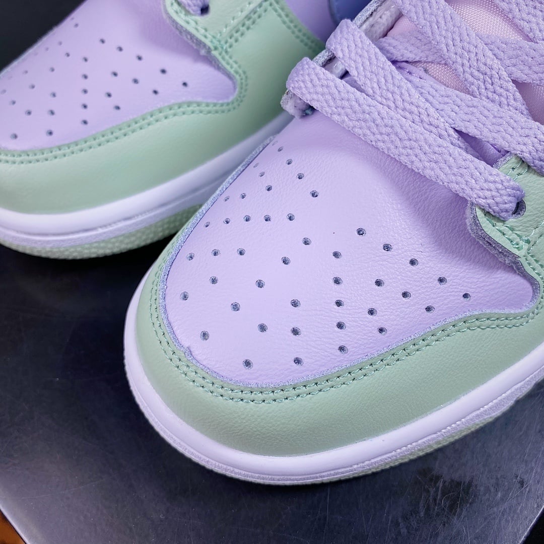 NK Dunk Low Amarelo, Rosa, Verde e Ice Lemon - Vista 5