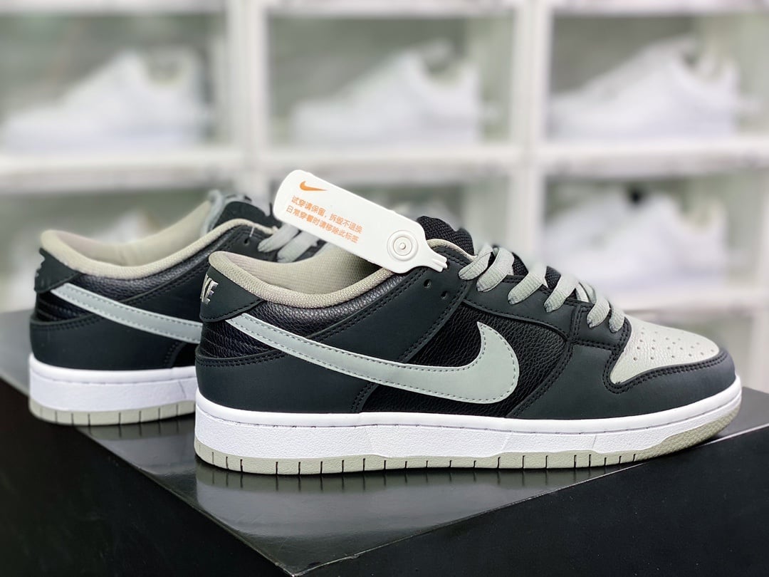 NK Dunk Low Sombra Negra Cinza - Vista 2