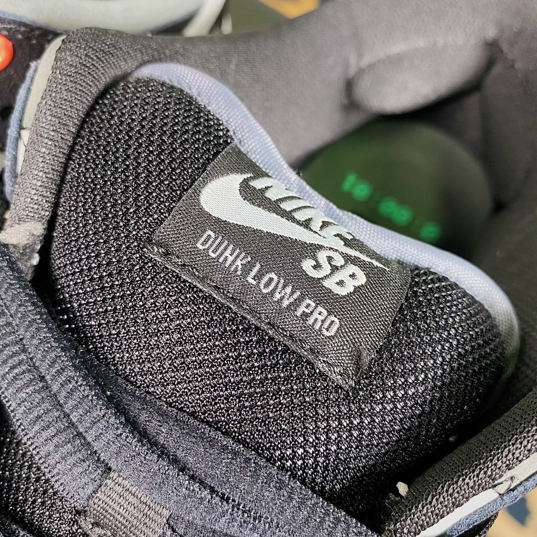 NK Dunk Low Colab Sony Preto e Cinza - Vista 6