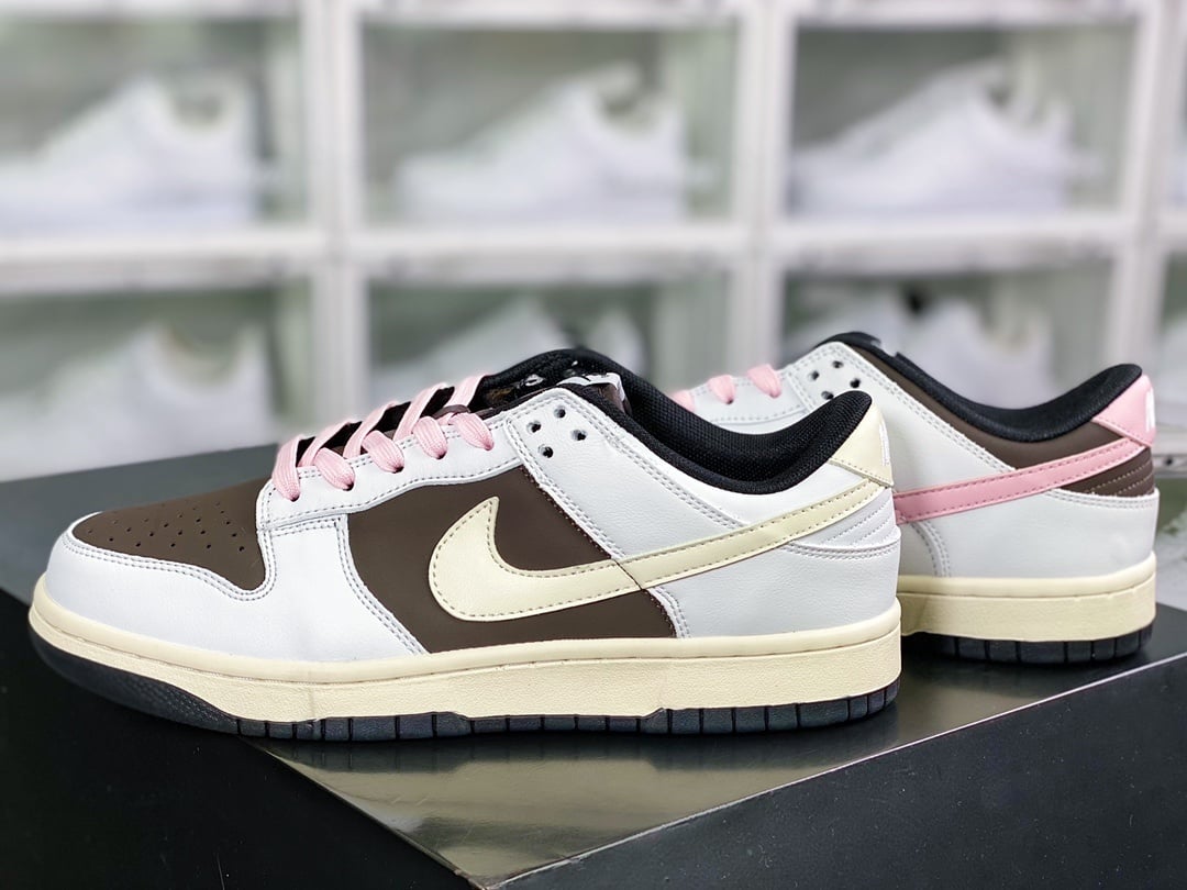 NK Dunk Low Creme Vermelho Valentine - Vista 3
