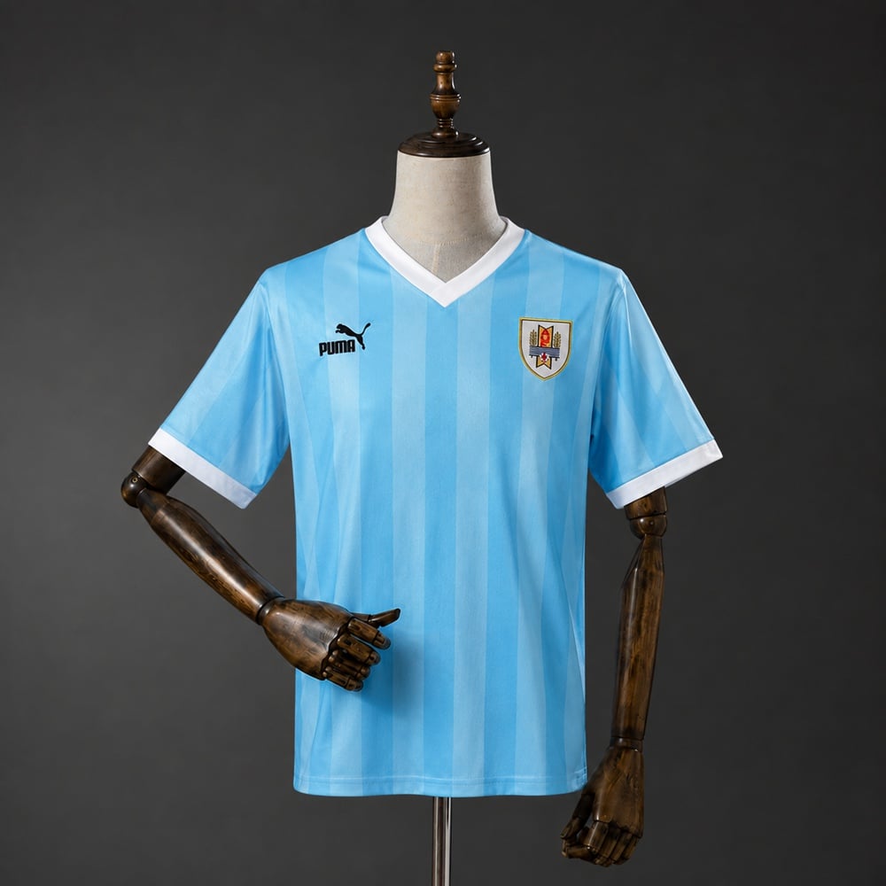 Camisola Uruguai 1990 Principal Retro - Vista 1