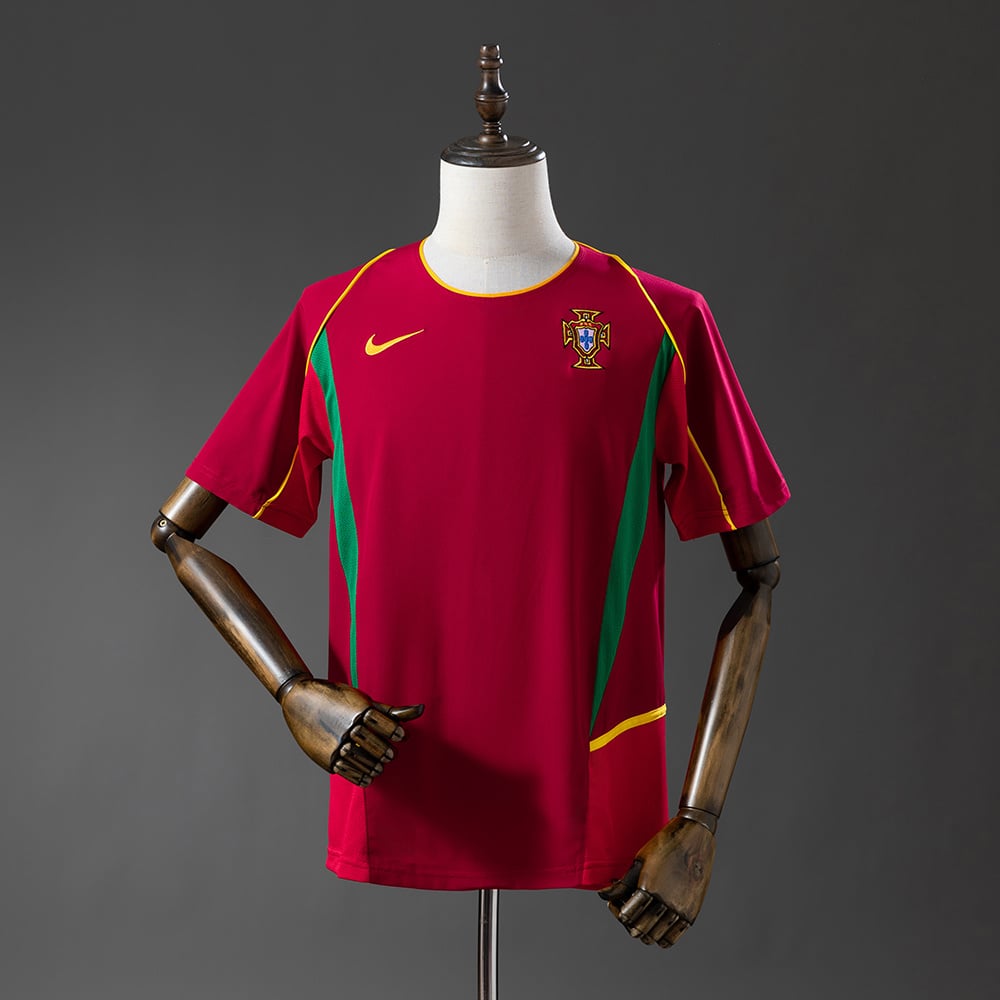 Camisola Principal Portugal 2002 Retro - Vista 1