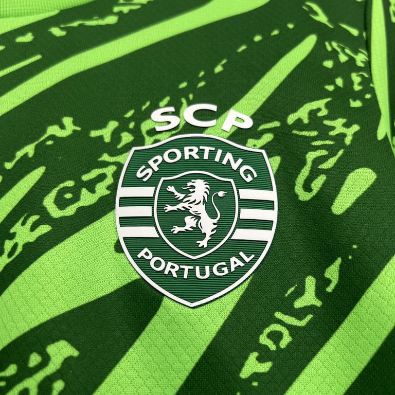 Kit Criança Guarda-Redes Sporting CP 2025/26 - Verde - Vista 10