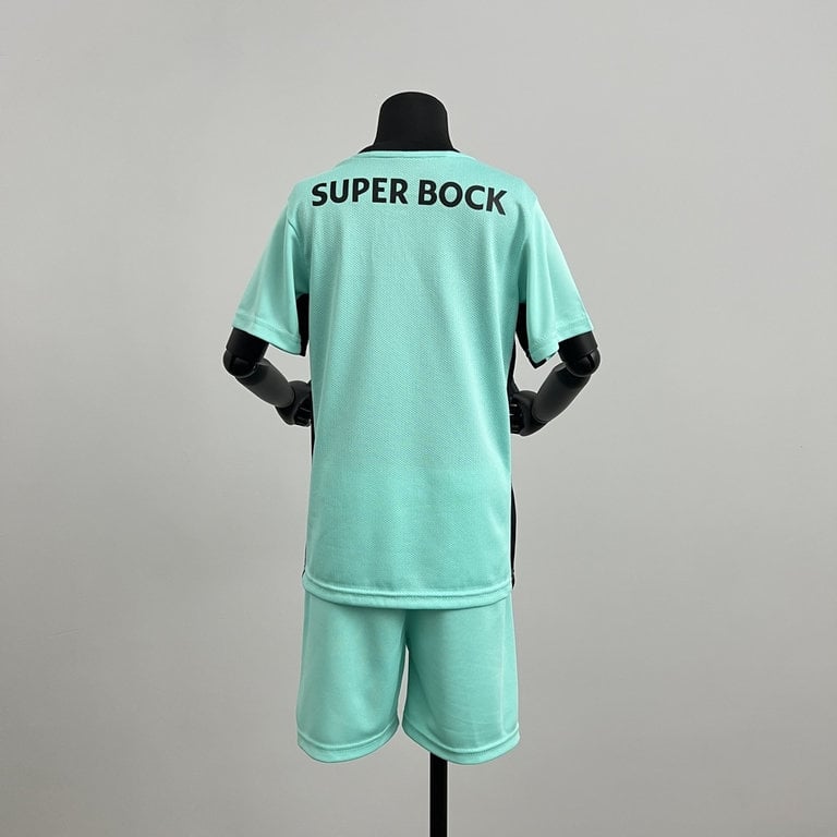Kit Criança Sporting away 2025/26 - Vista 2