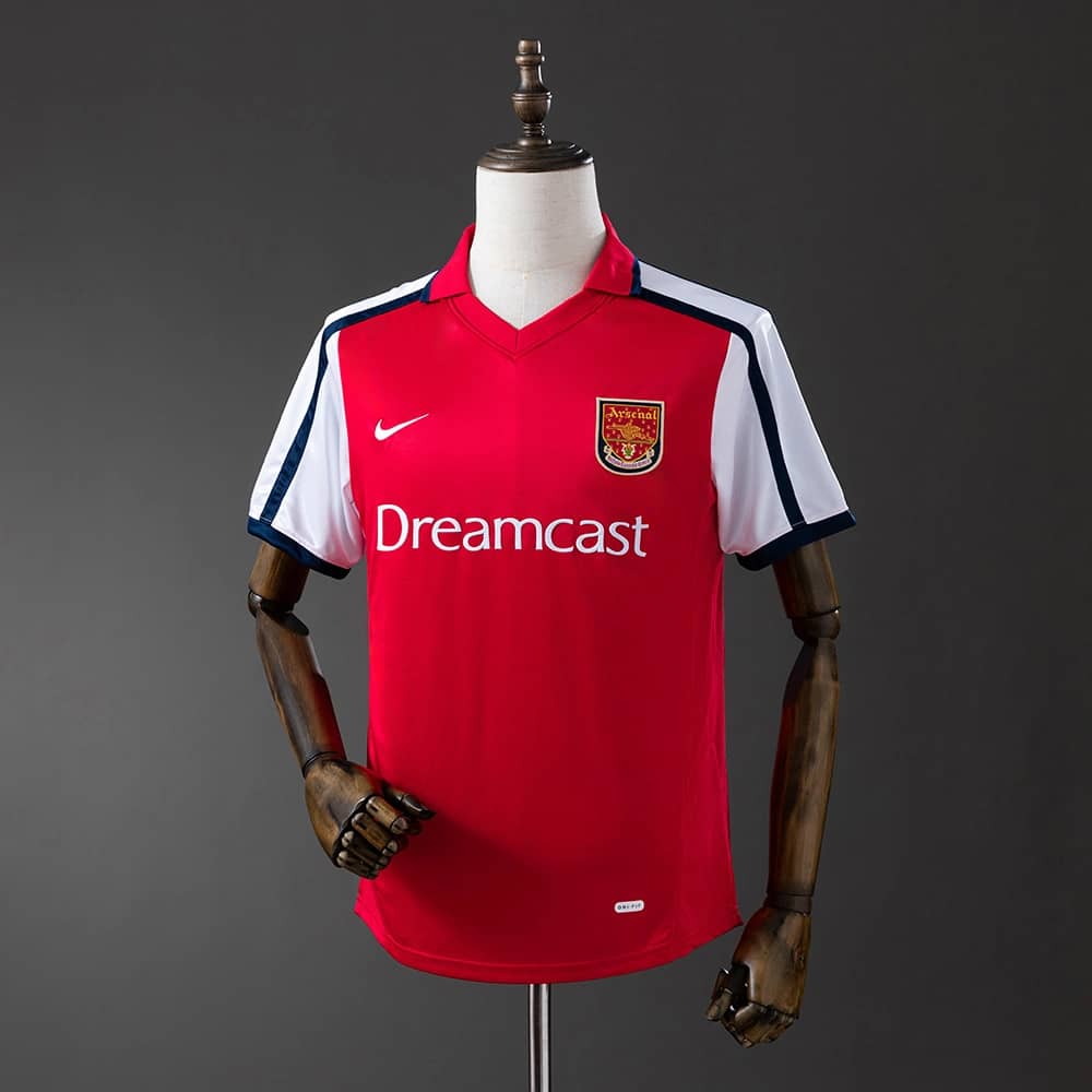 Camisola Arsenal 2001/02 Principal Retro