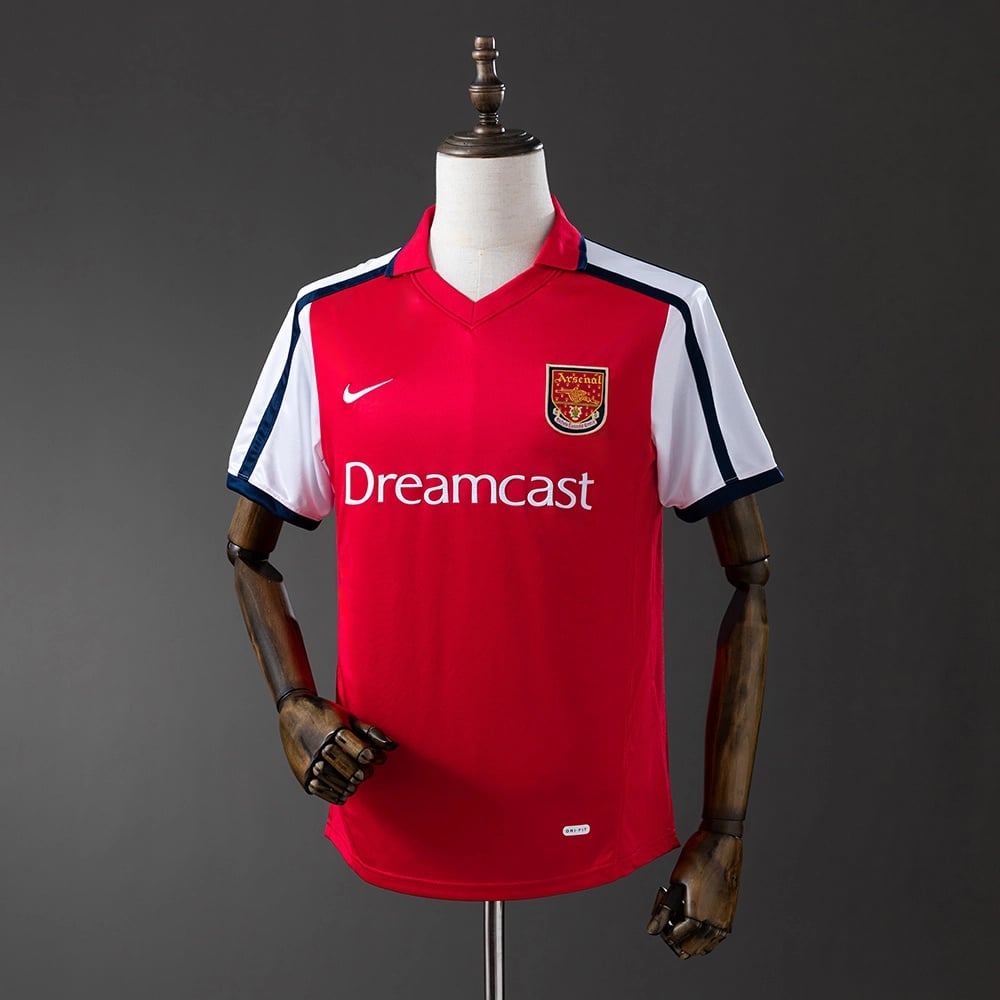 Camisola Arsenal 2001/02 Principal Retro - Vista 1