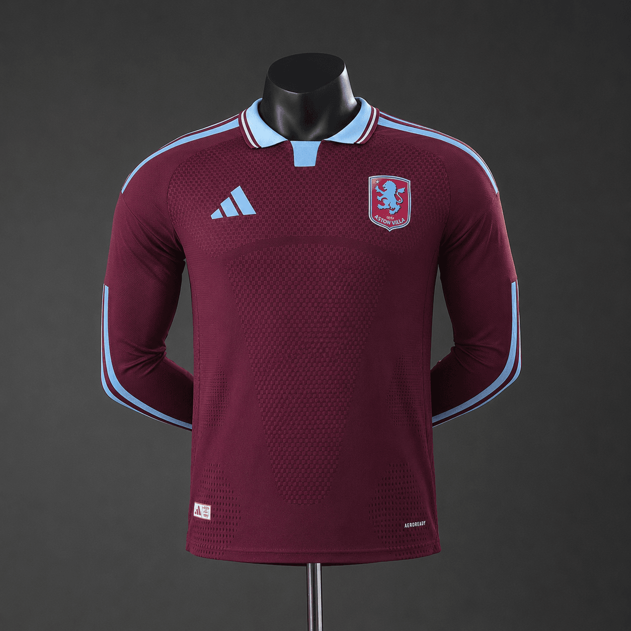 Camisola Aston Villa 2026/2027 Principal Versão Jogador Manga Comprida - Vista 1