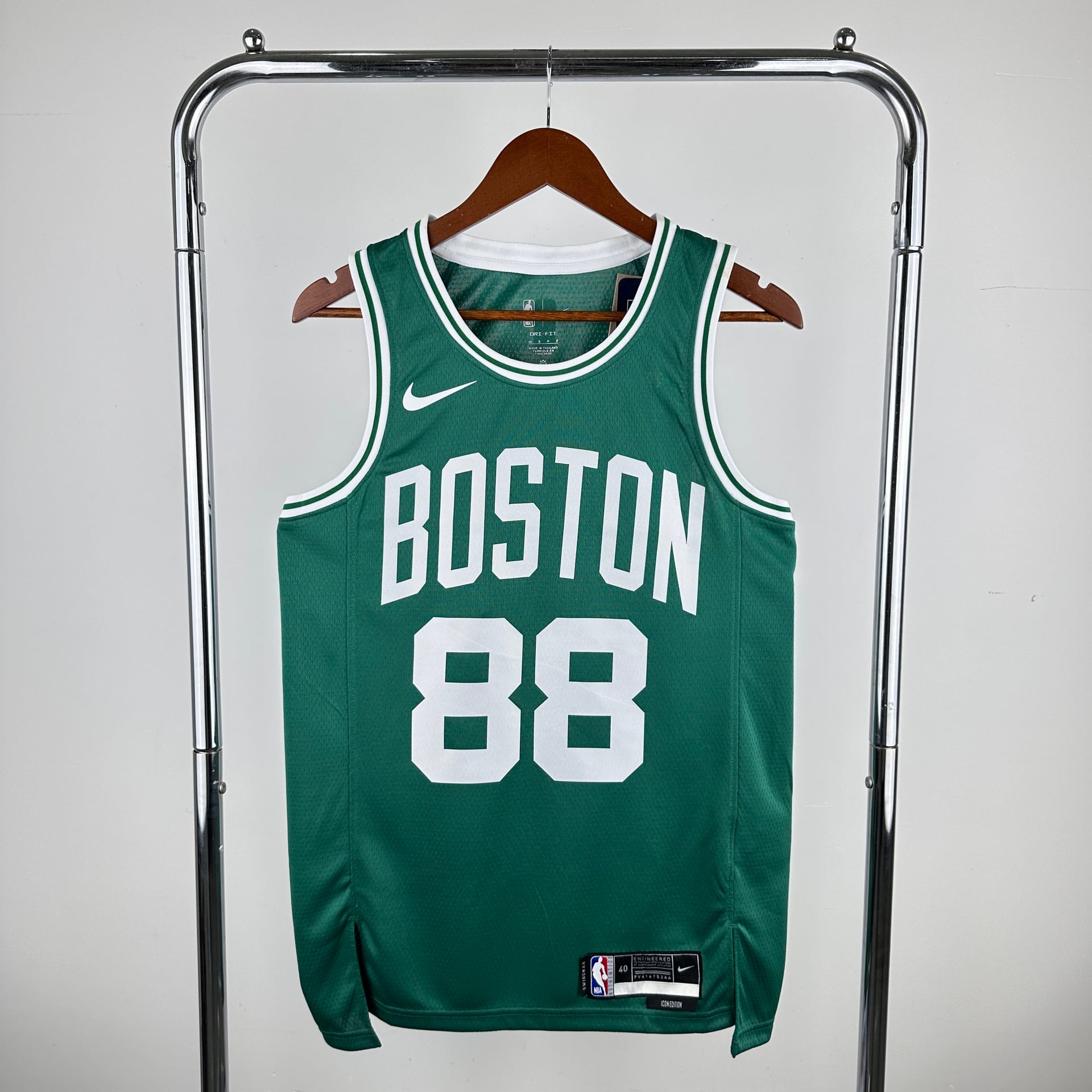 Camisola NBA Boston Celtics Alternativo Verde 2025/26 - Neemias Queta #88 - Vista 2