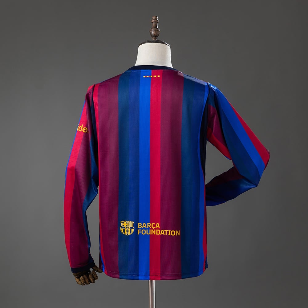 Camisola Principal Barcelona 2026/2027 (Manga Comprida) - Vista 2