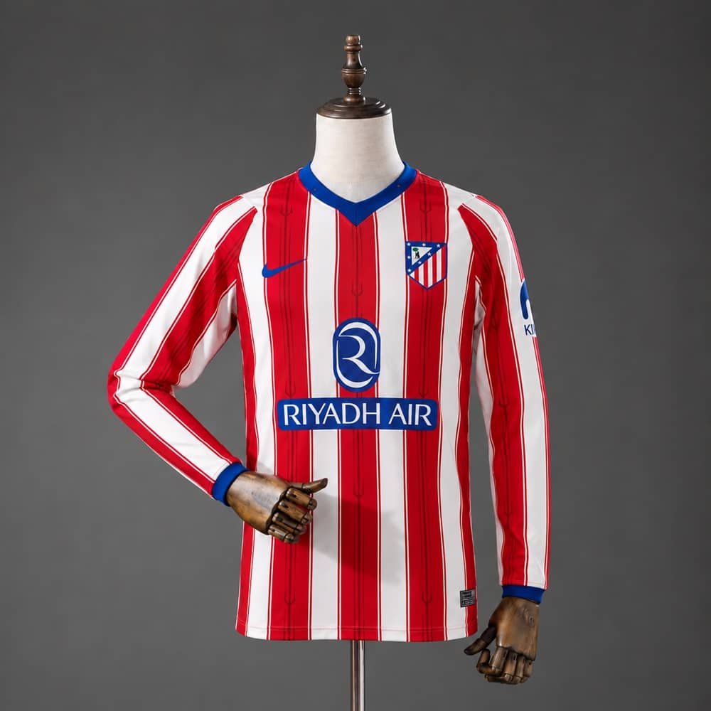 Camisola Principal Atletico Madrid manga longa 2026/2027