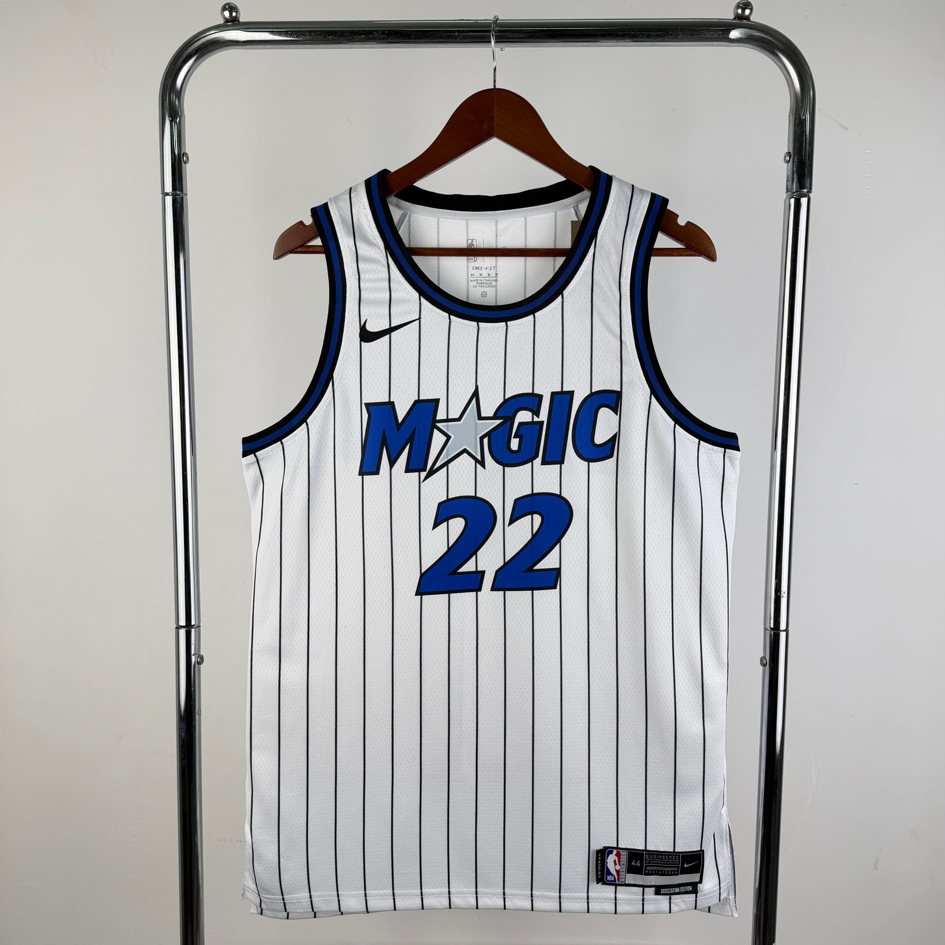 Camisola NBA Orlando Magic Principal Branca 2025/26 - Franz Wagner #22 - Vista 2