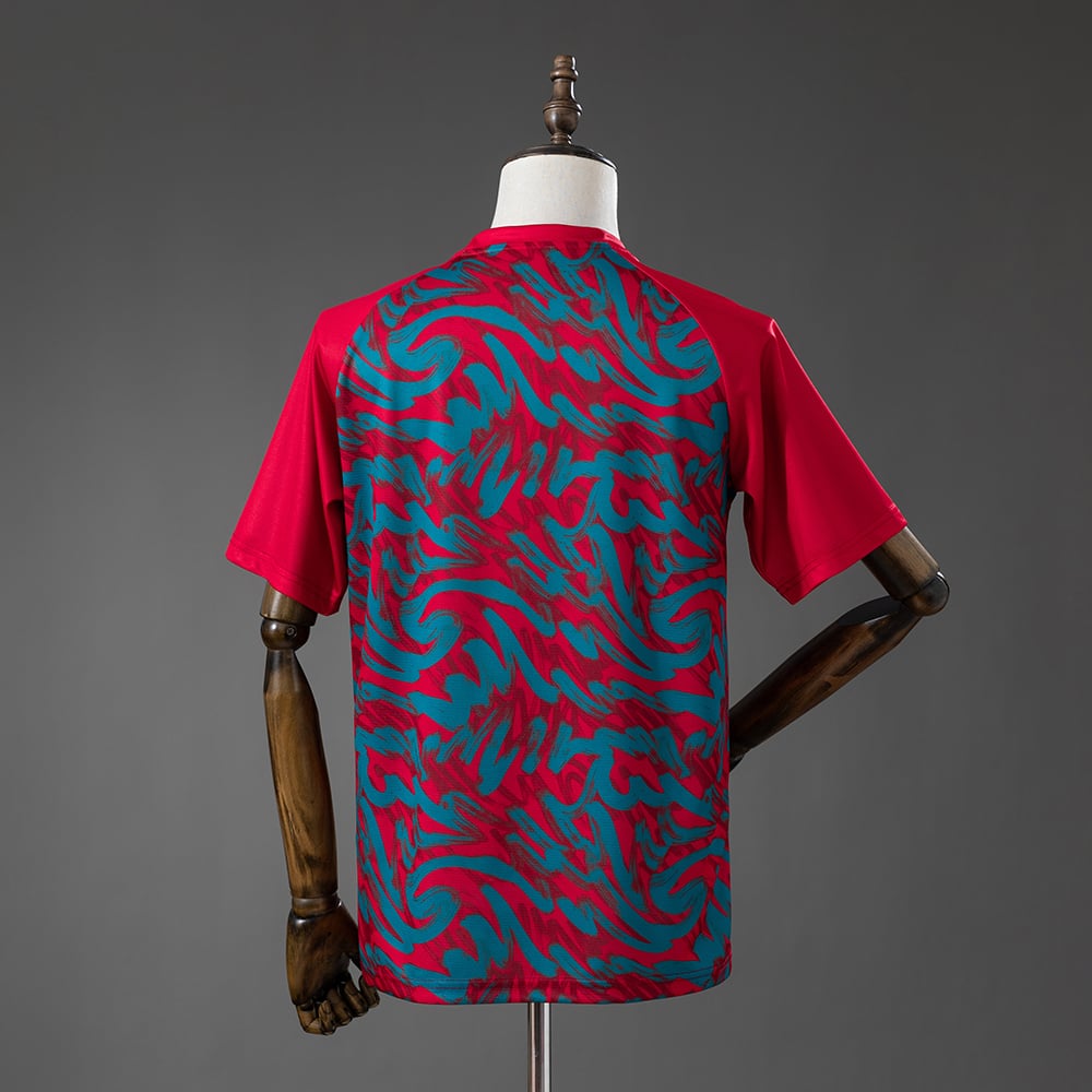 Camisola Warmup Portugal Vermelho 2026 - Vista 2