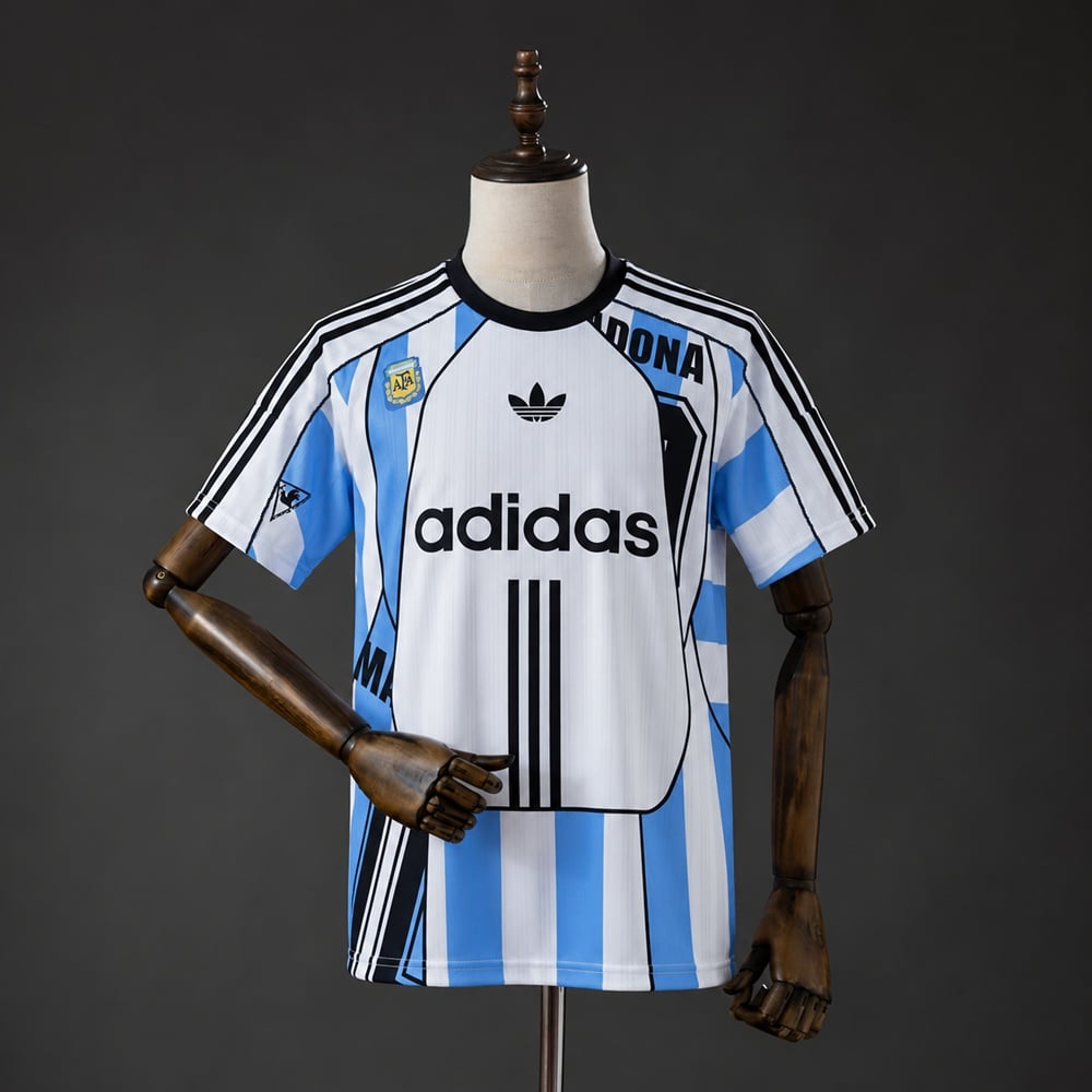 Camisola Argentina 2026/2027 Adidas Trefoil Branca - Vista 1