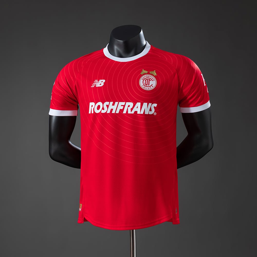 Camisola Principal Deportivo Toluca Versão Jogador 2026/2027 - Vista 1