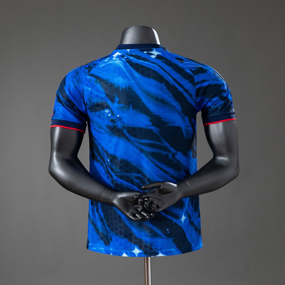 Camisola Edição Especial Mundial USA Azul Versão Jogador 2026 - Vista 2