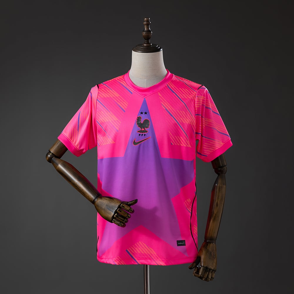 Camisola Guarda-Redes França Rosa 2026 - Vista 1