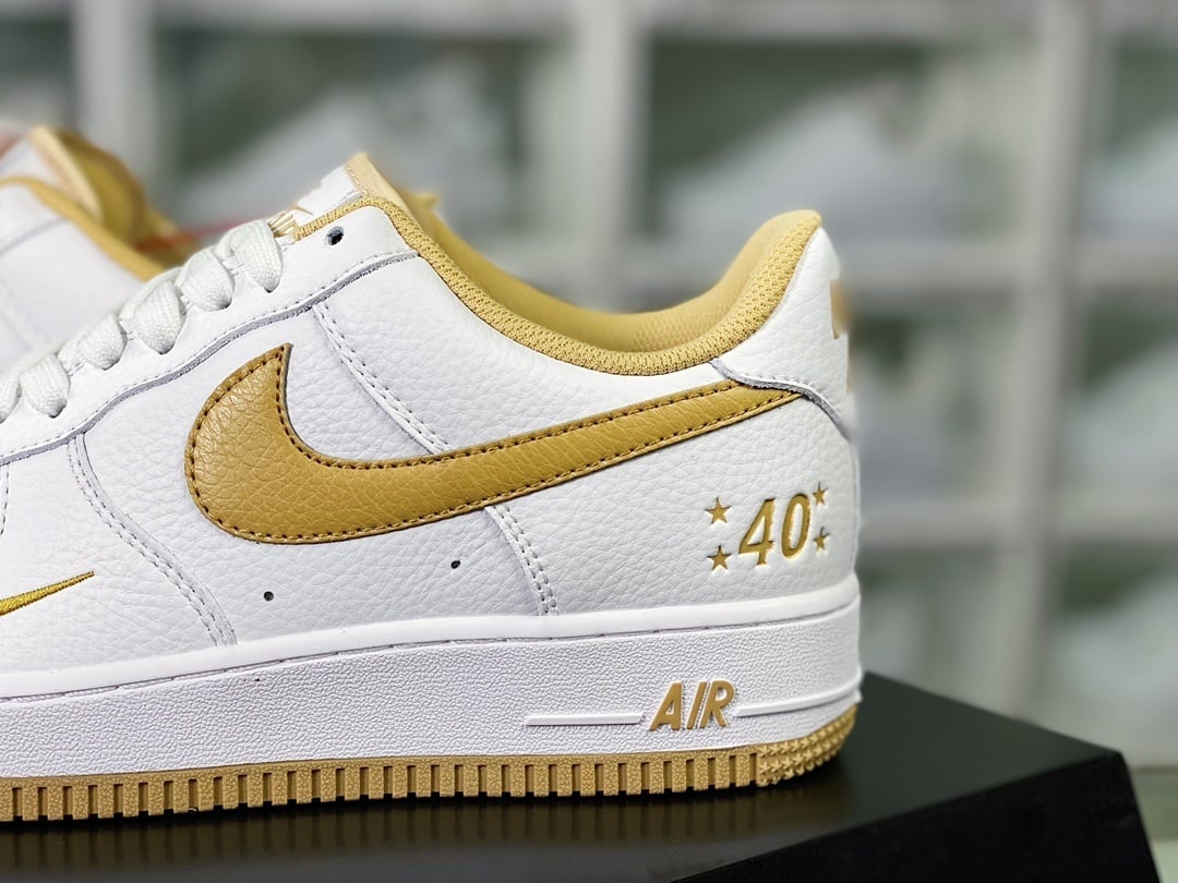 Nike 40th Anniversary Branco e Royal Amarelo Hook - Vista 9