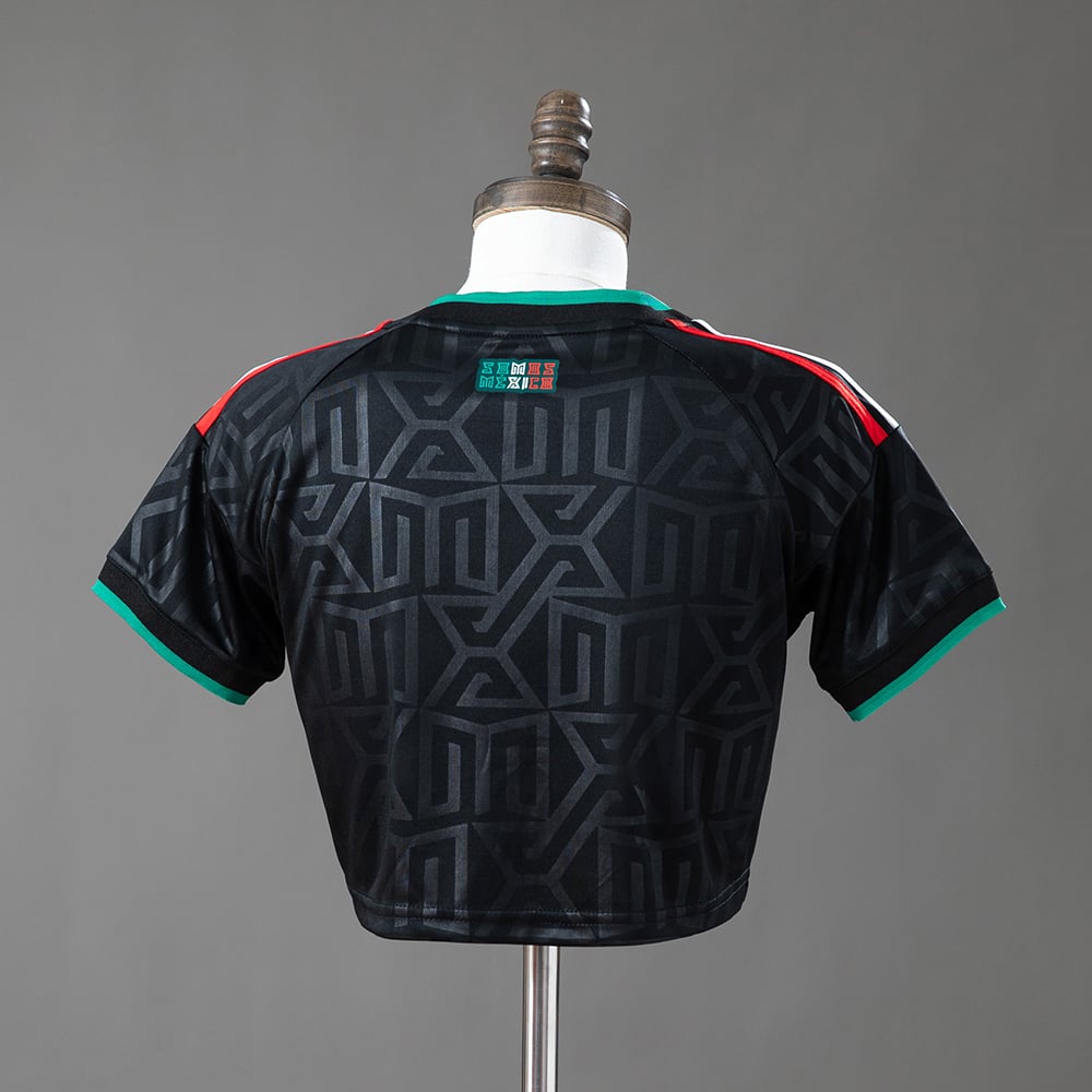 Camisola Terceira México Crop Top Feminina 2026 - Vista 2