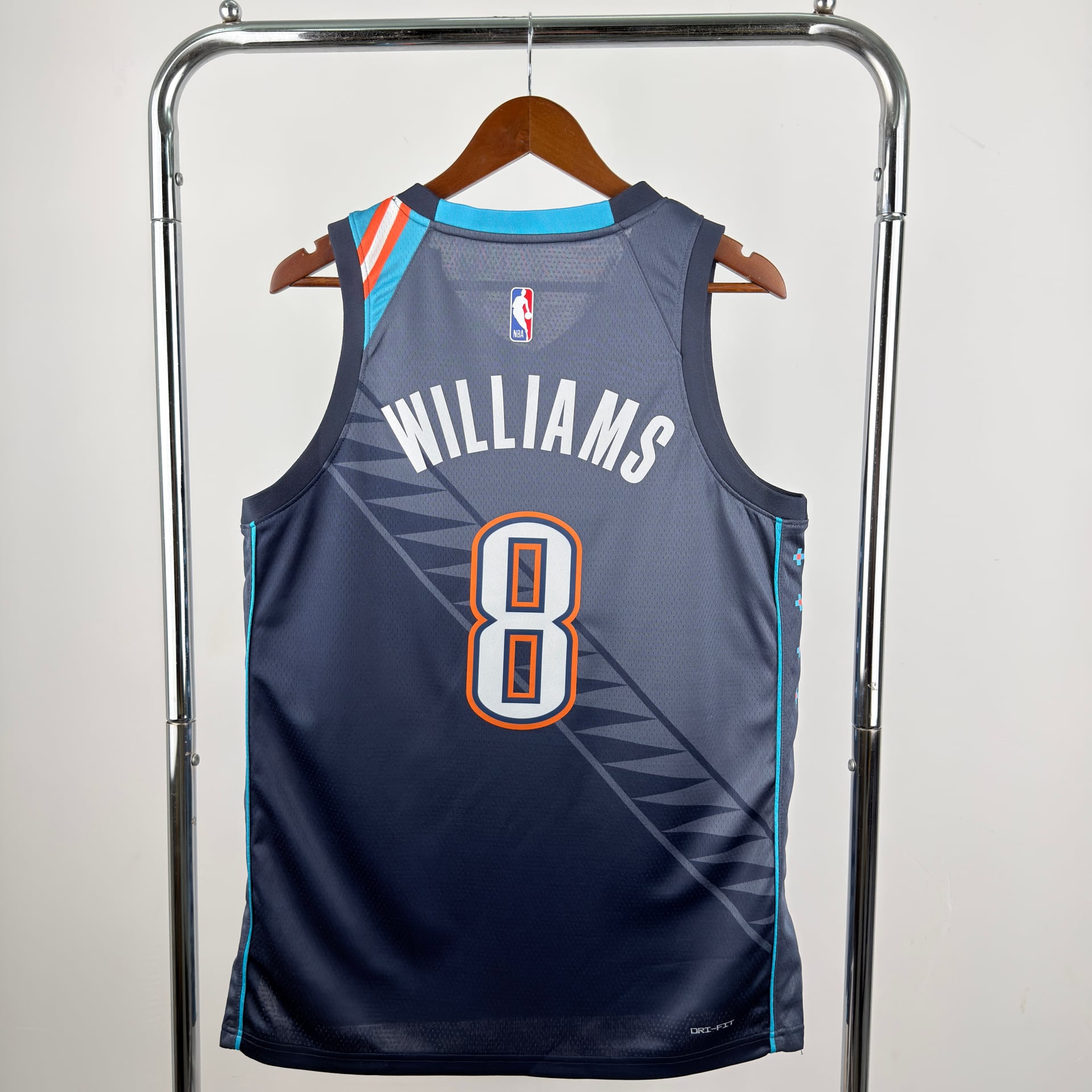 Camisola NBA Oklahoma City Thunder City Edition 2025/26 - Jalen Williams #8 - Vista 1