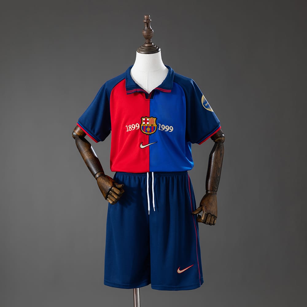 Camisola Retro 100º Aniversário Barcelona Criança - Vista 1