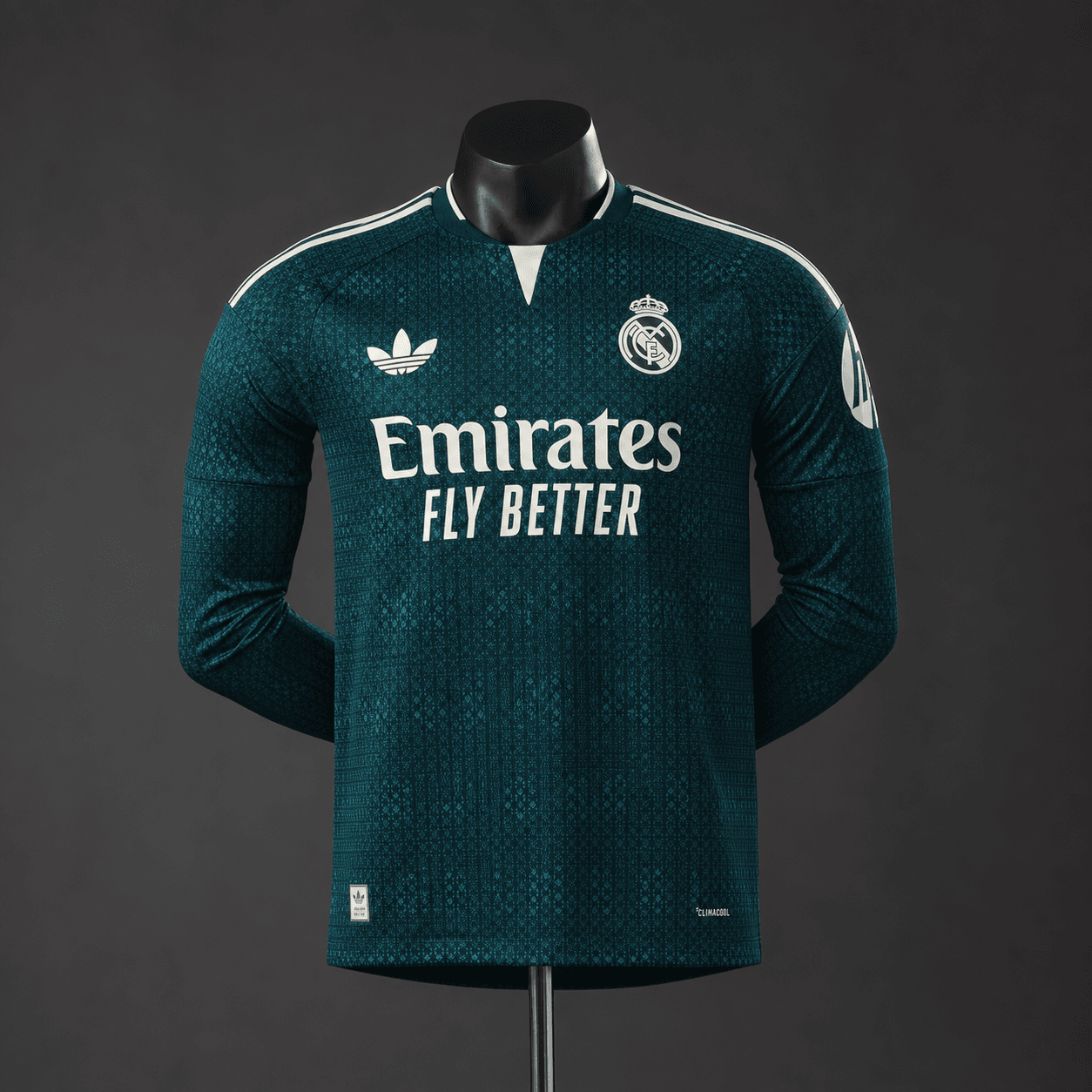 Camisola Real Madrid 2026/2027 Alternativa Manga Comprida Versão Jogador - Vista 1